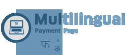 Multi Lingual Payment Page